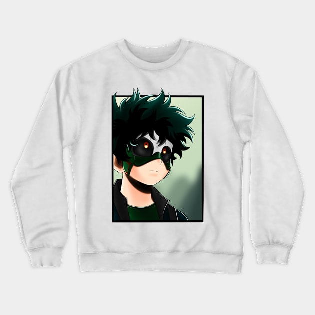 Deku Hero Crewneck Sweatshirt by Uzzi Watson